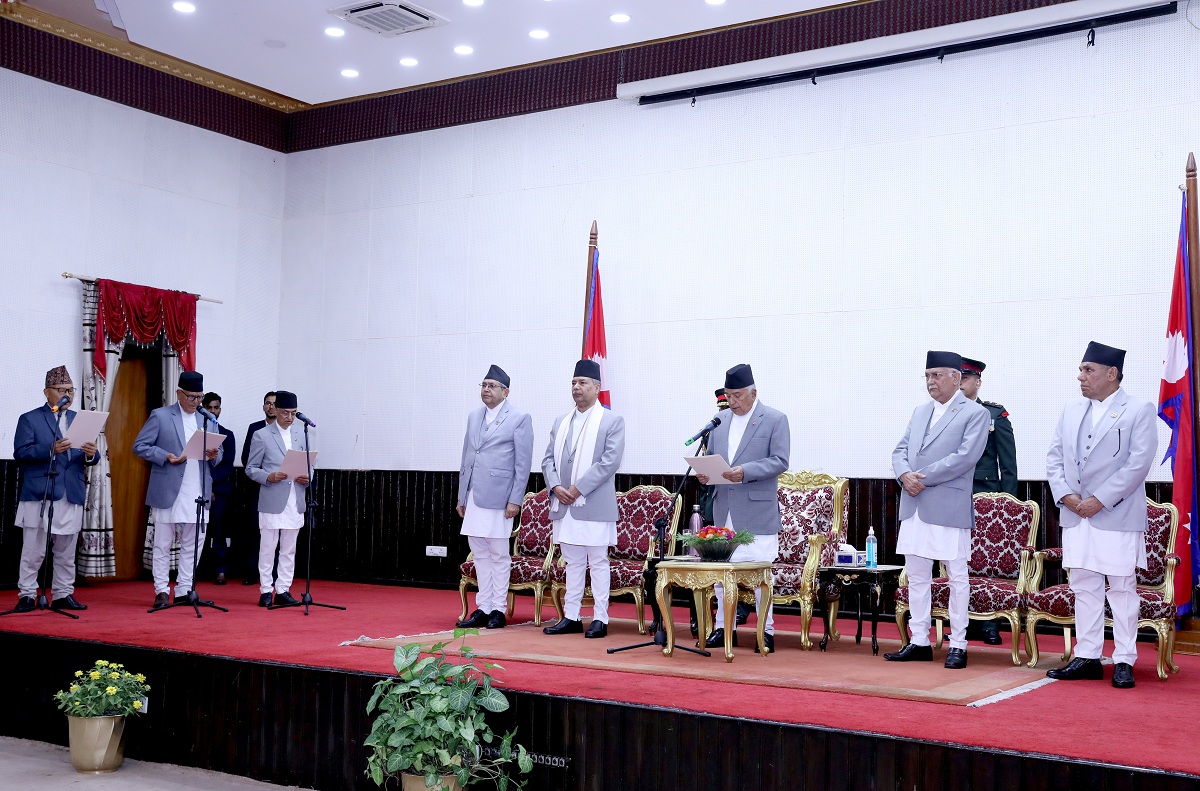 Newly appointed State Chiefs took oath