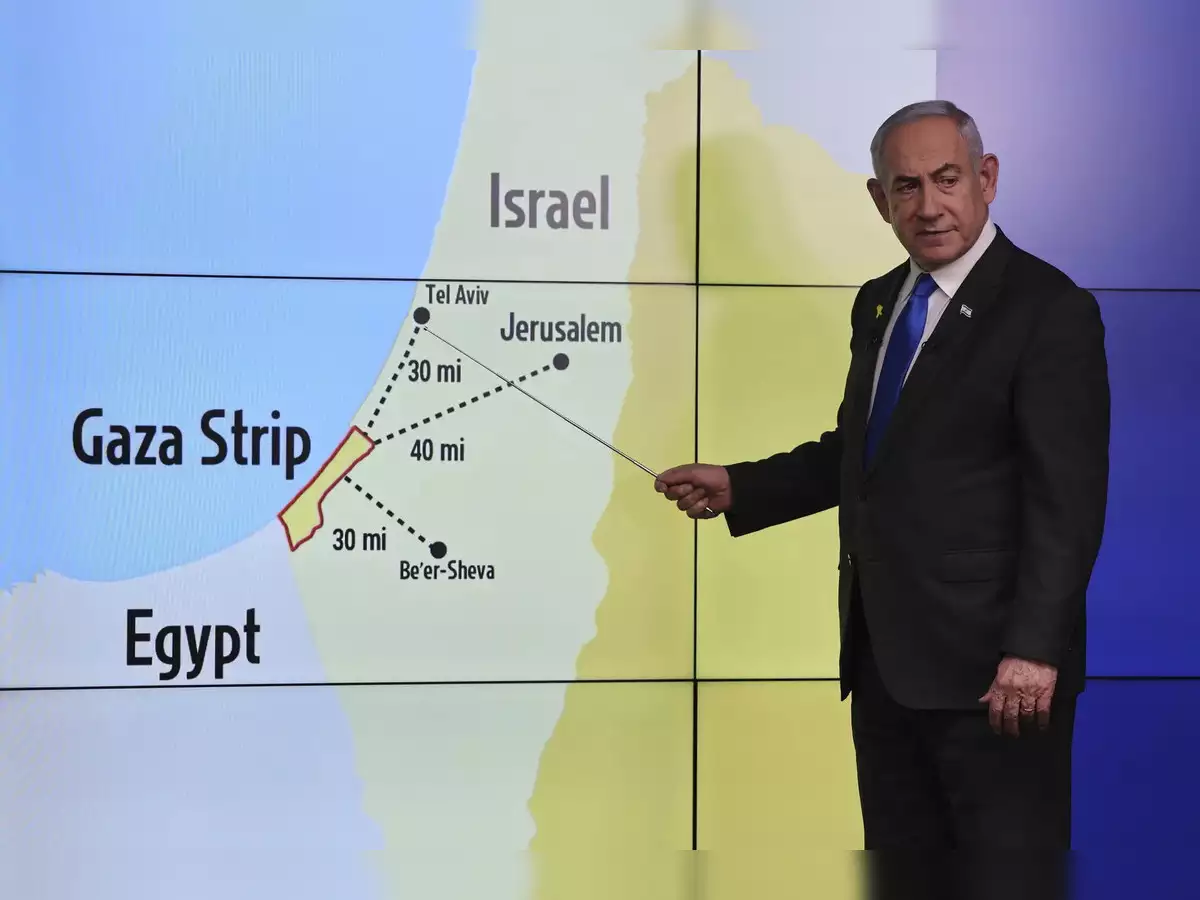 Israel’s Netanyahu demands open-ended control of Gaza’s border with Egypt