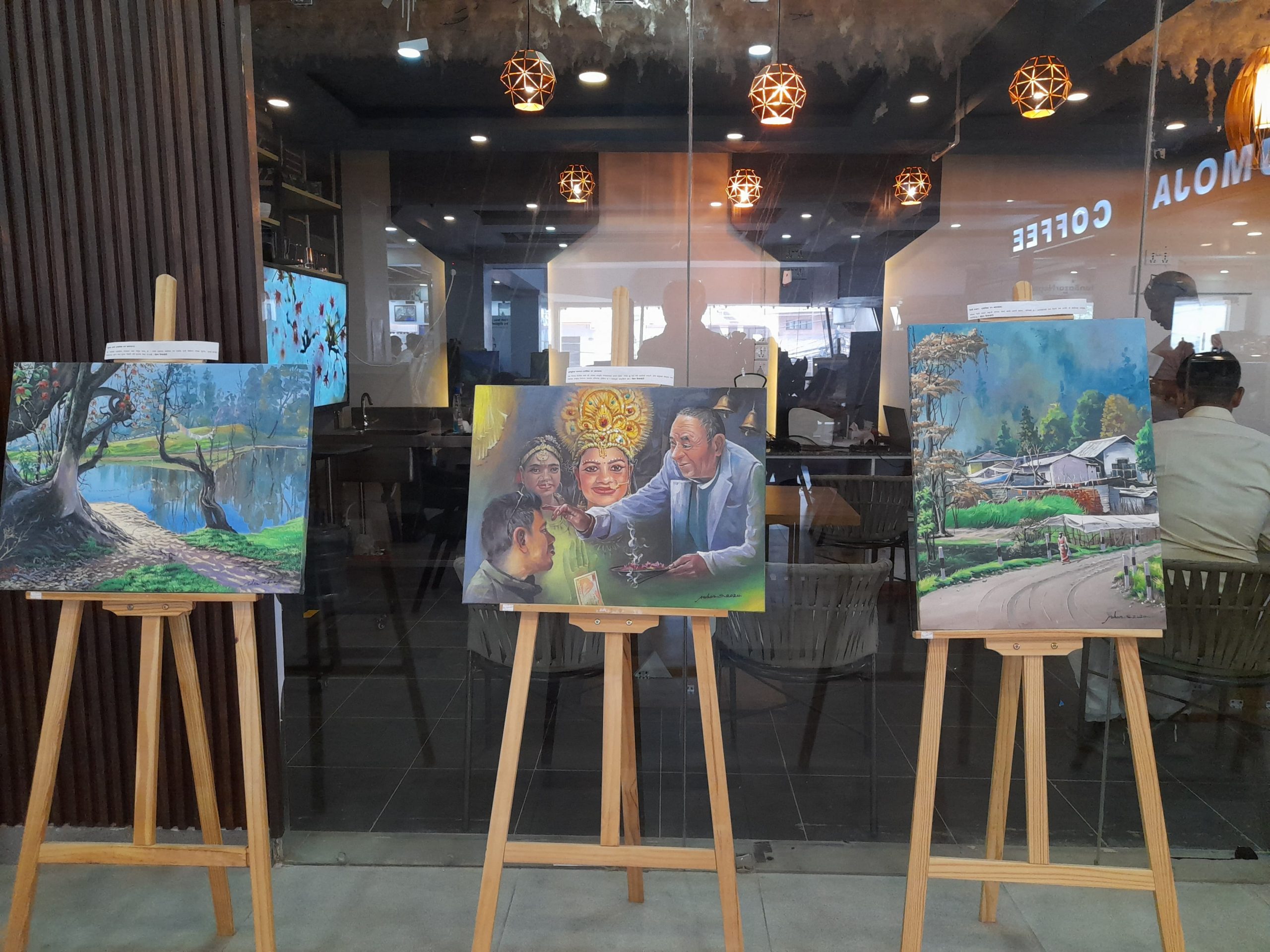 In Pics: ‘Canvas of Jiri’ art exhibition