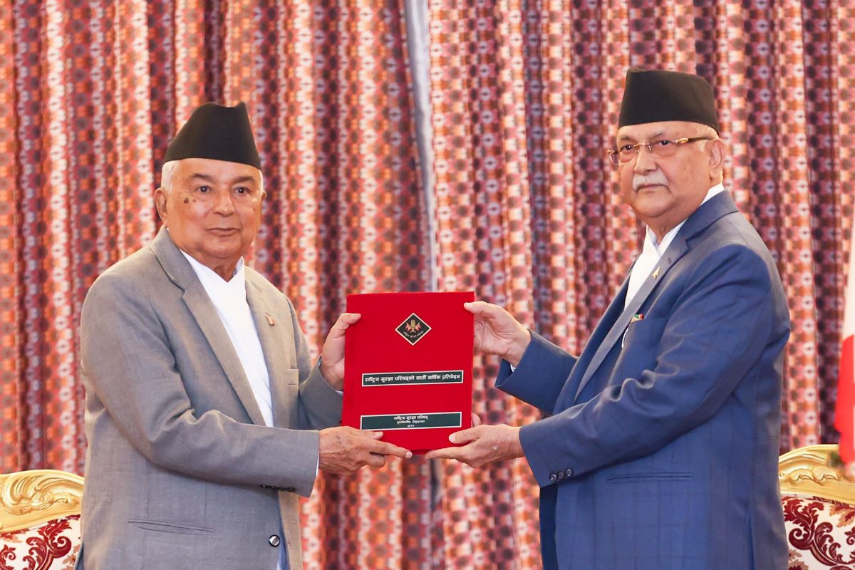 National Security Council’s reports are crucial documents: President Paudel