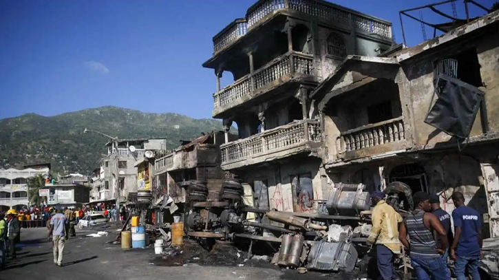 24 dead in Haiti tanker truck explosion