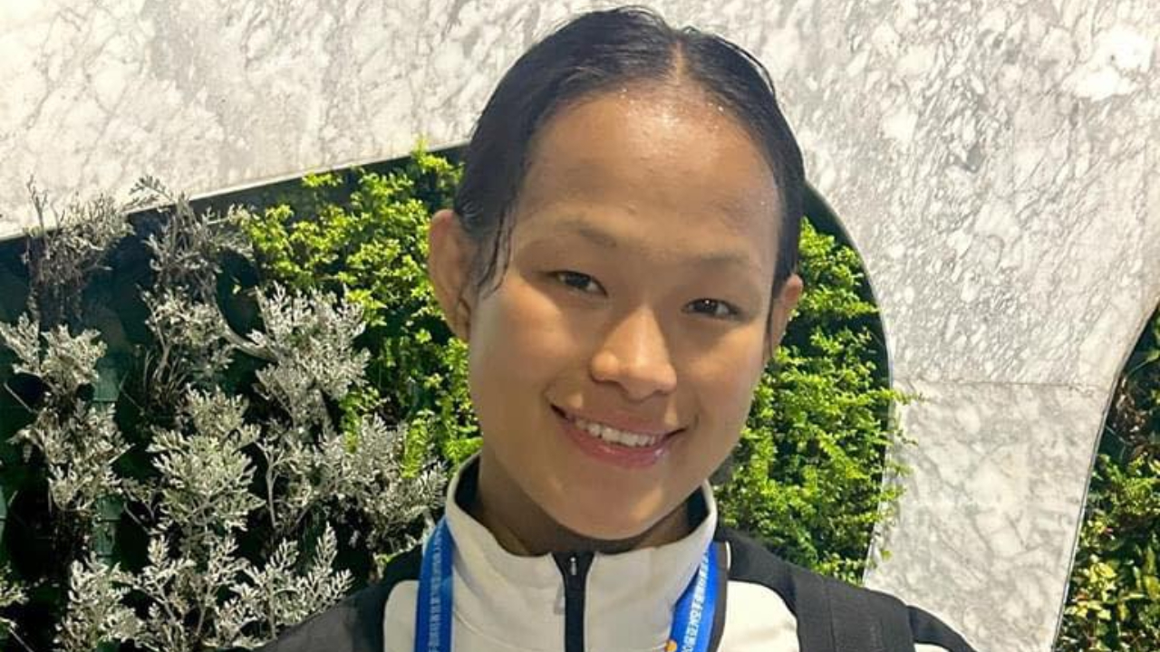 Erika Gurung wins historic Silver Medal at AKF Championship