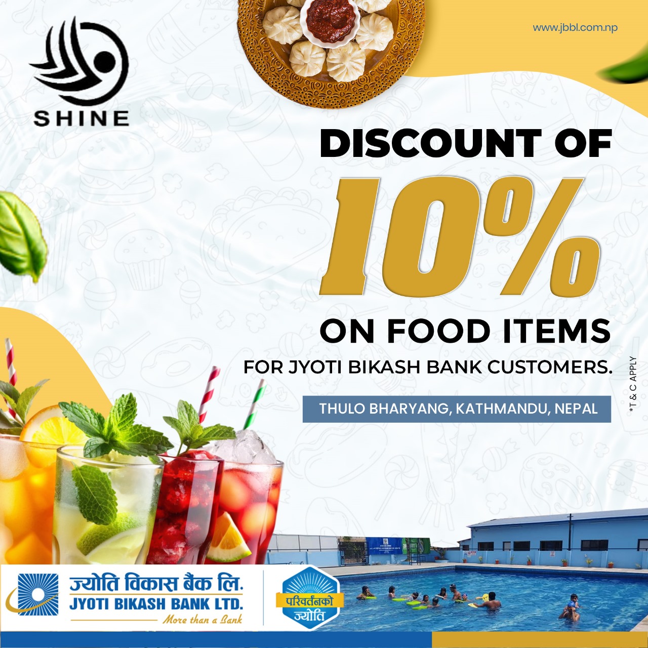 JBBL customers get discount at Shine Ikhadol Fitness & Recreation Centre