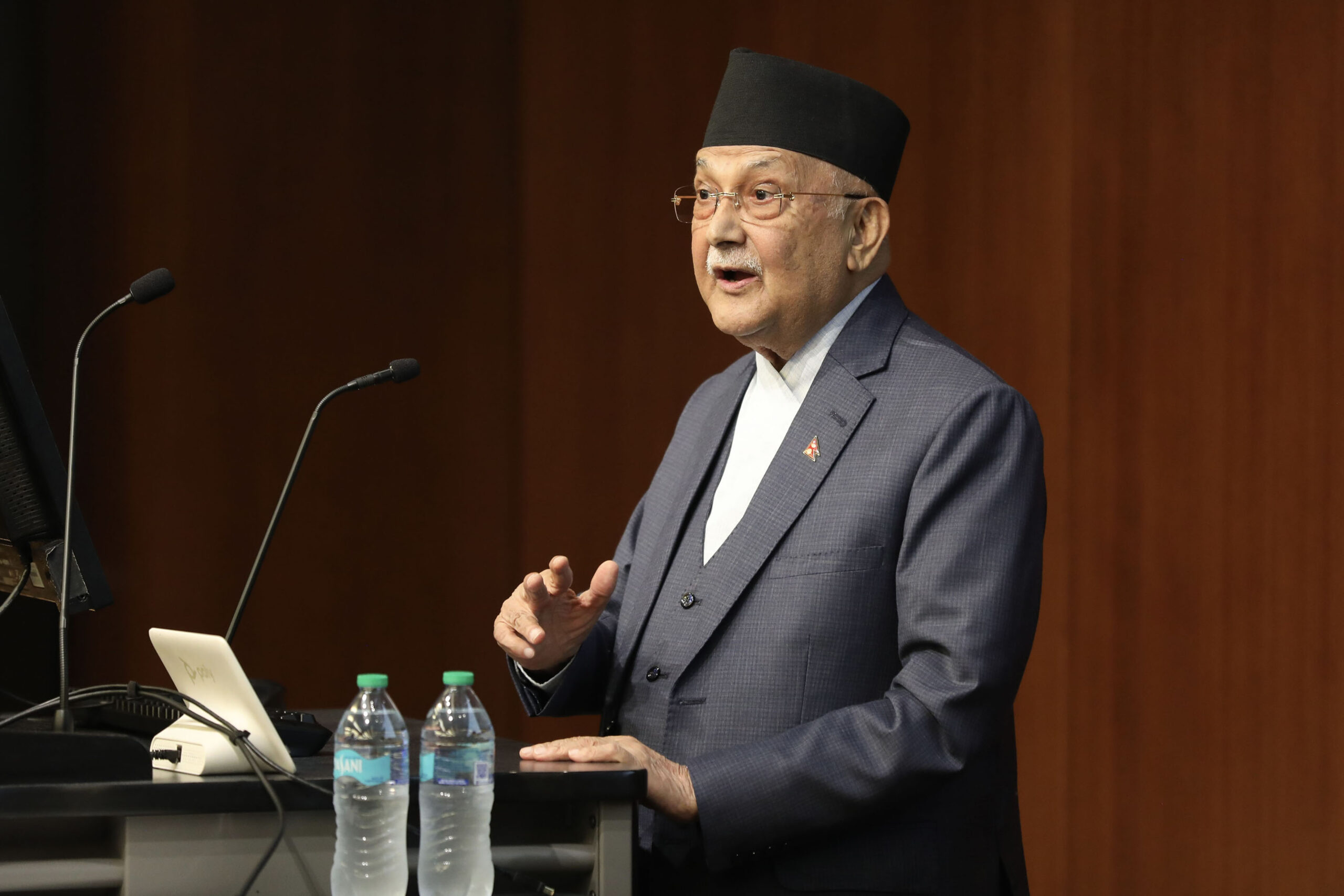 PM Oli calls for integrated Mountain to Sea initiative