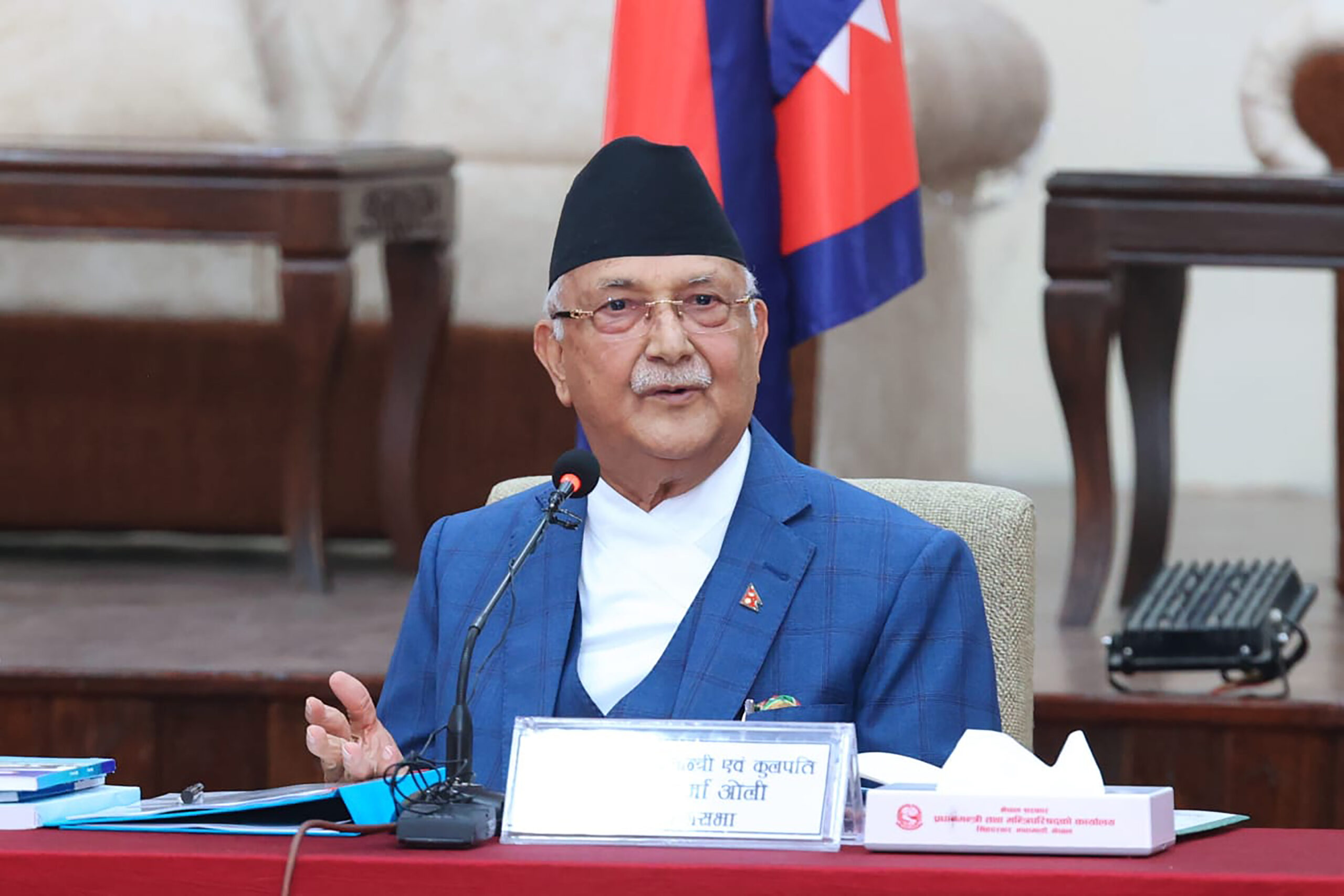 PM Oli urges scientists to work on novel research