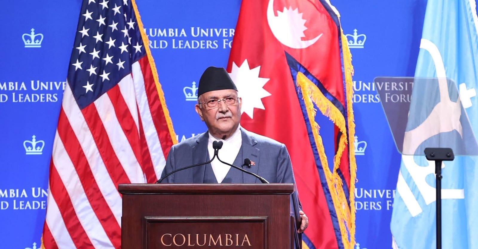 PM Oli urges Nepali youths living abroad to return home for employment creation