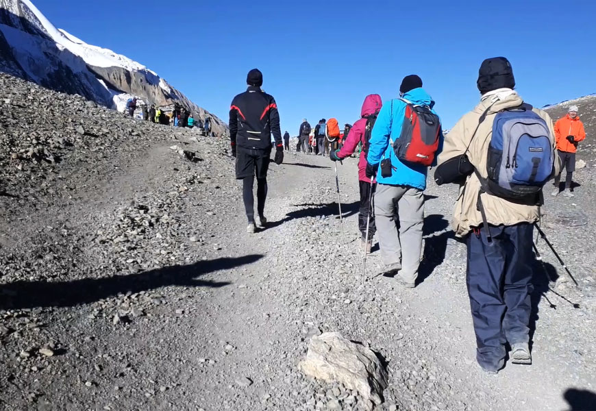 94 Israelis including 34 PWDs successfully complete Annapurna Circuit Trek