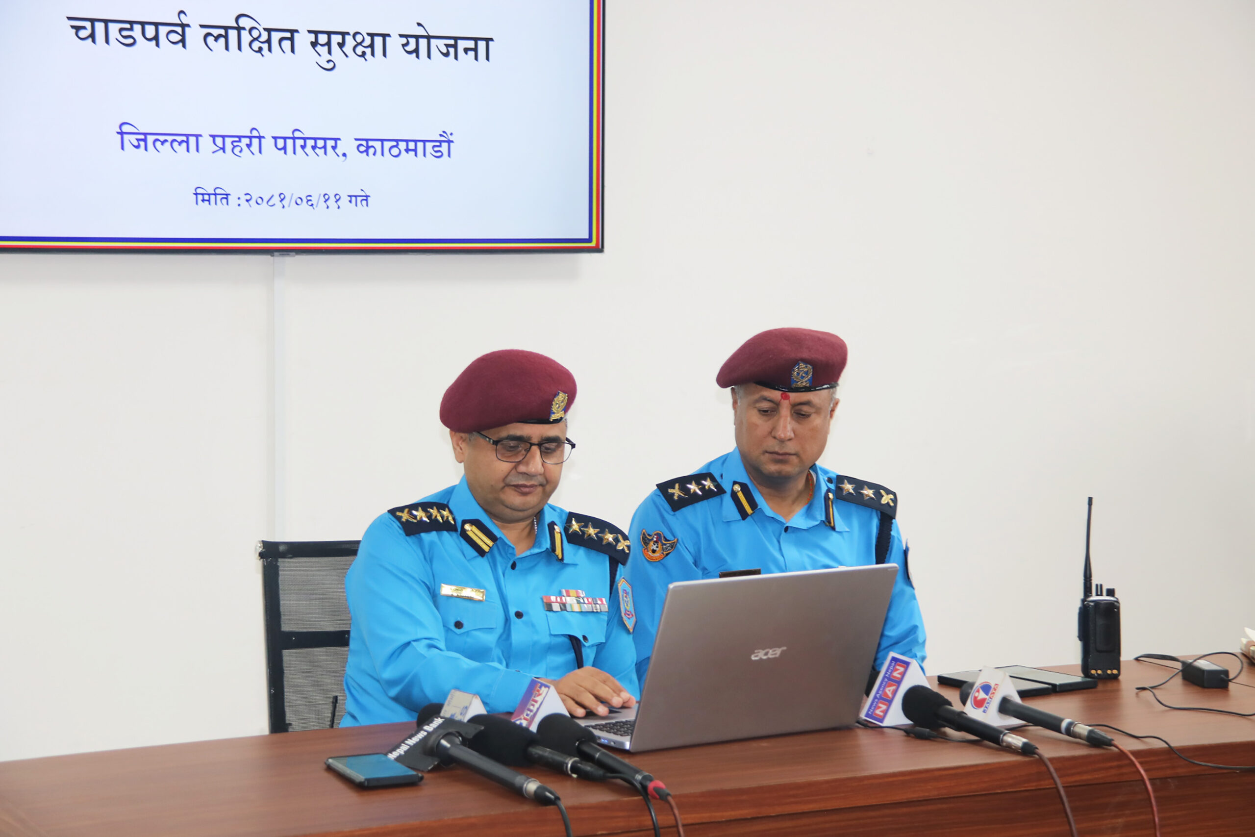 More than 6,000 police personnel mobilized for festival-targeted security plan in Madhesh