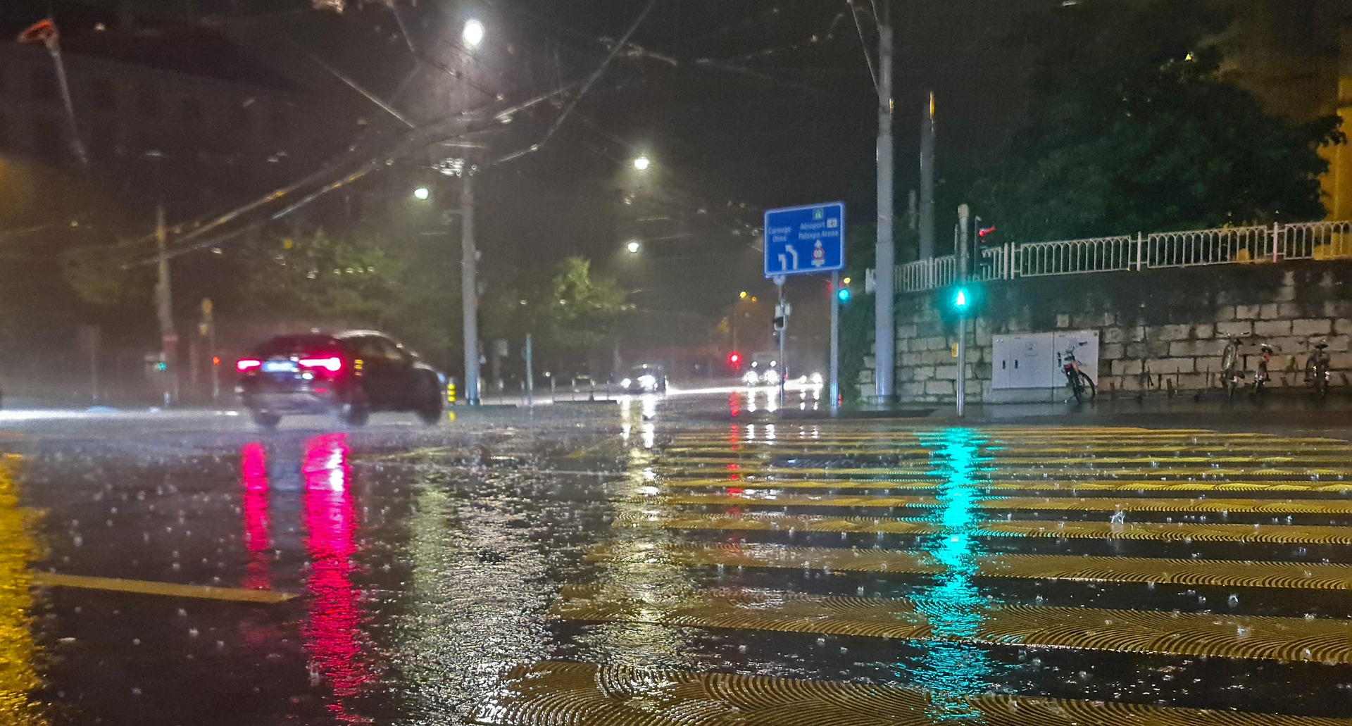 Moderate to heavy rainfall across the country in the last 12 hours