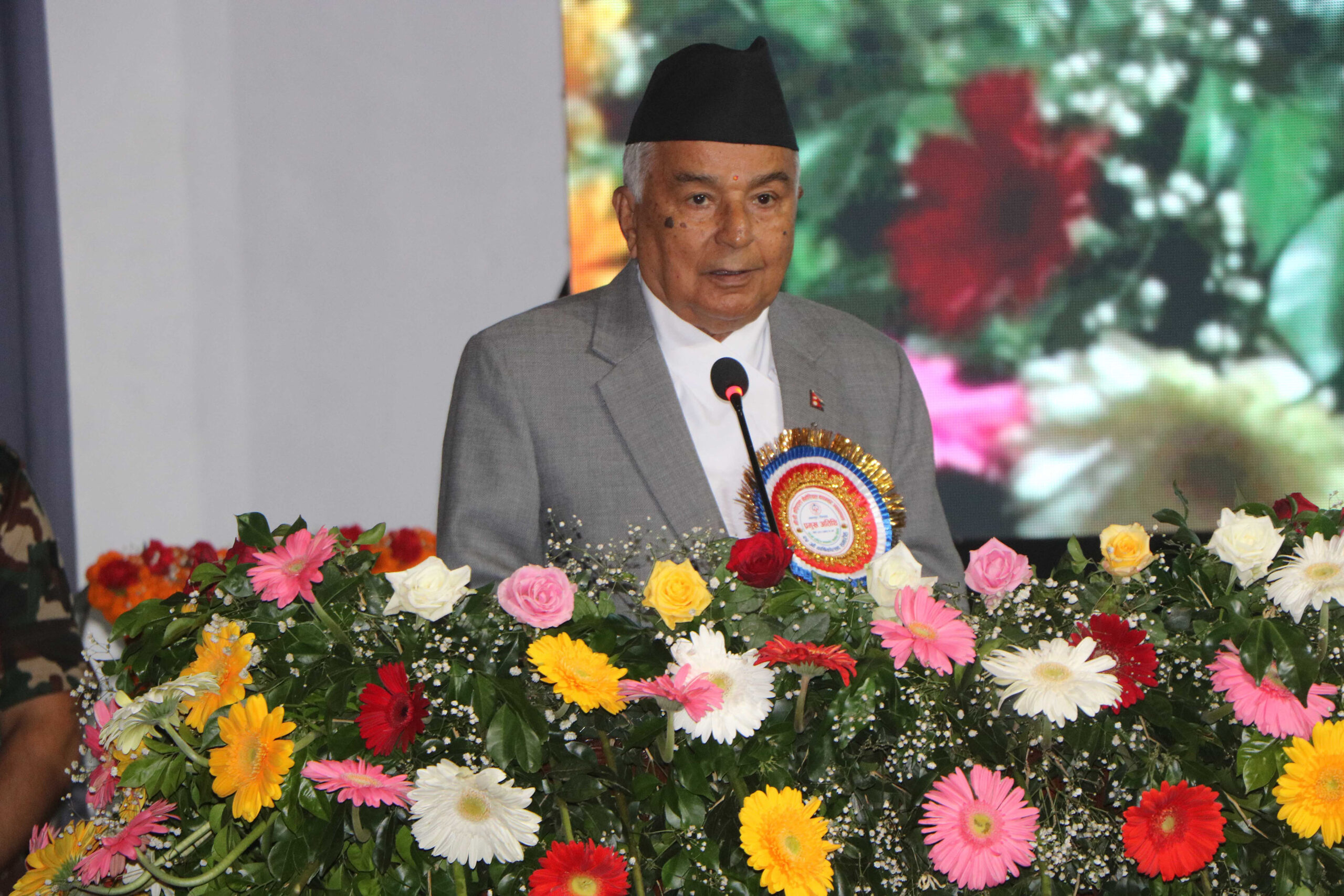 President Paudel urges to provide health services keeping poor, helpless people in centre