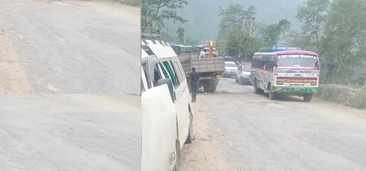 Obstructed Hetauda-Bhainse, Simbhanjyang-Palung-Naubise, Hetauda-Sindhuli-Dharan-Chatara roads resume