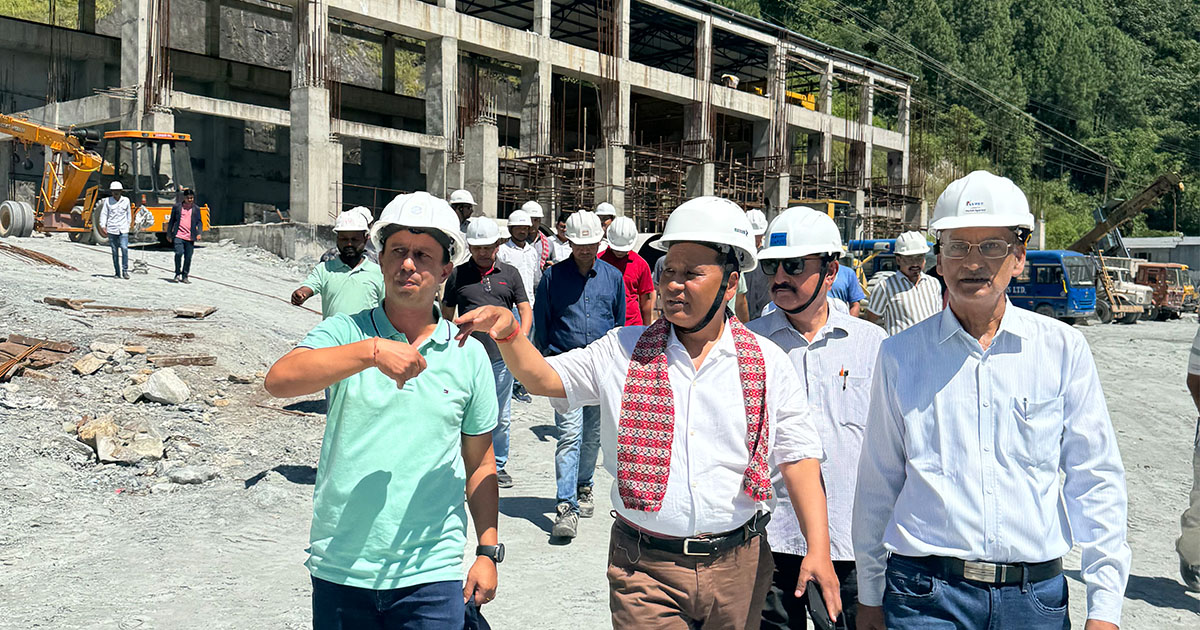 Rahughat Hydroelectric Project in final phase of construction (photos)