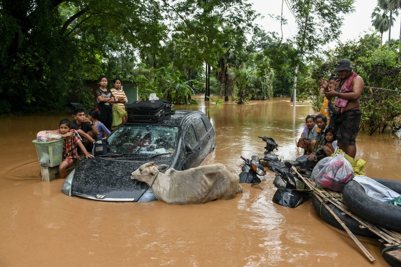 Storm, flooding death toll in Myanmar jumps to 74