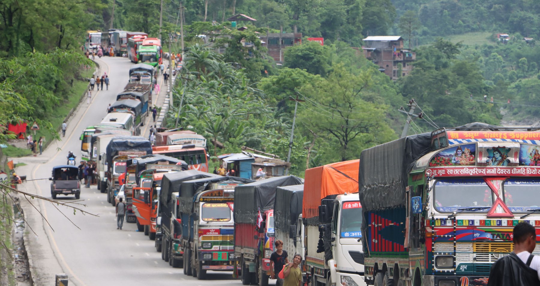 Narayangadh-Muglin road reopened for two-way traffic