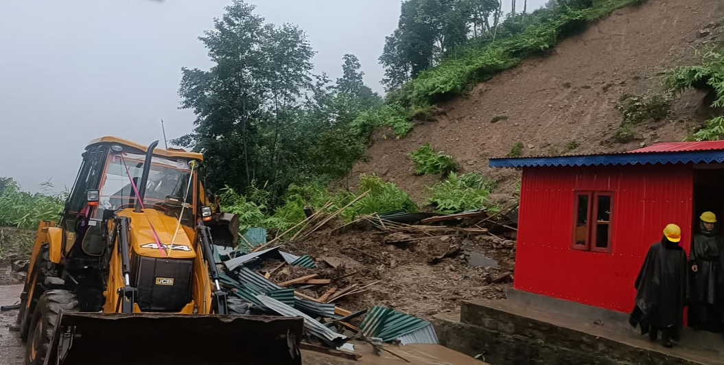 Landslide in Pakhribas claims lives of mother & daughter