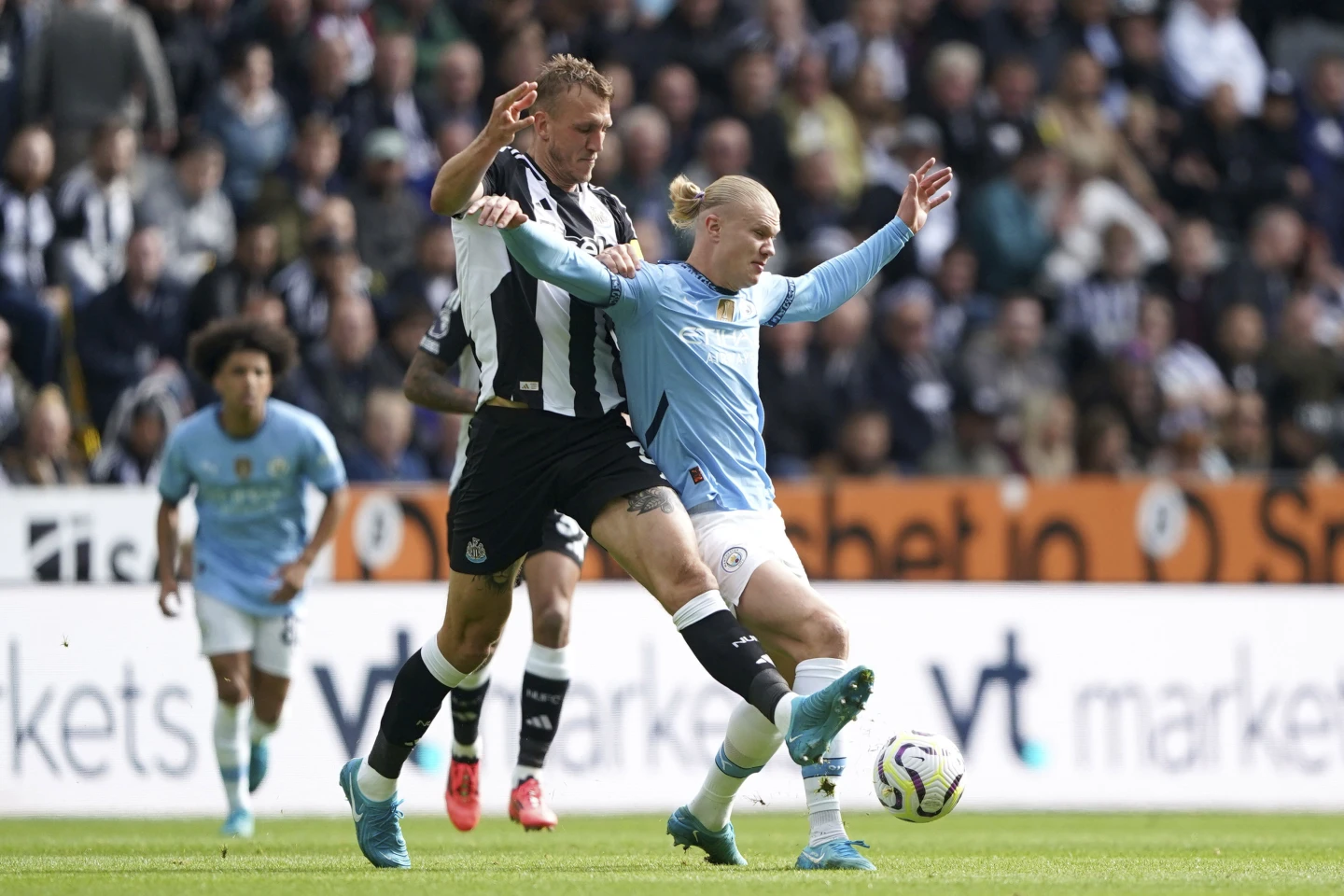 Newcastle hold Manchester City to 1-1 draw, City drop points for second straight match