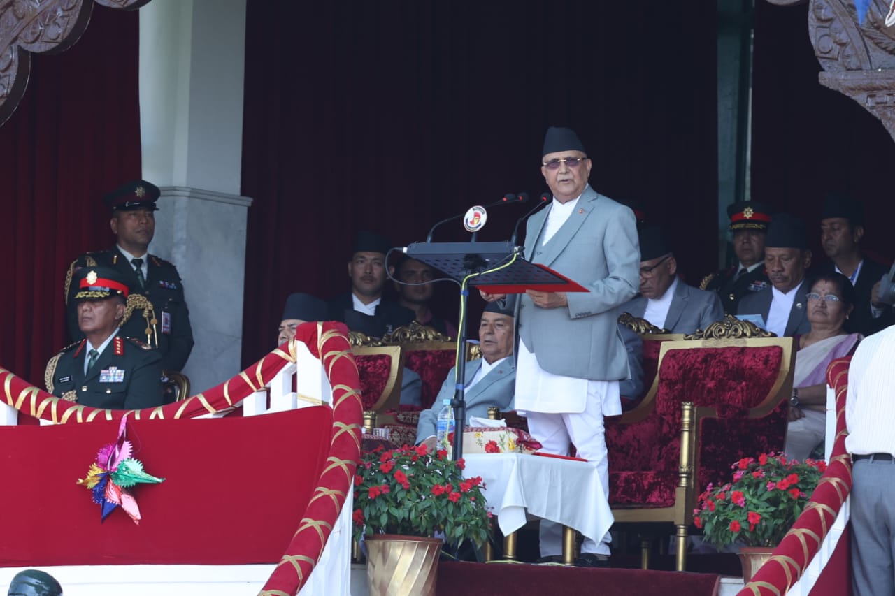 PM asks to secure future by using constitutionally ensured freedom