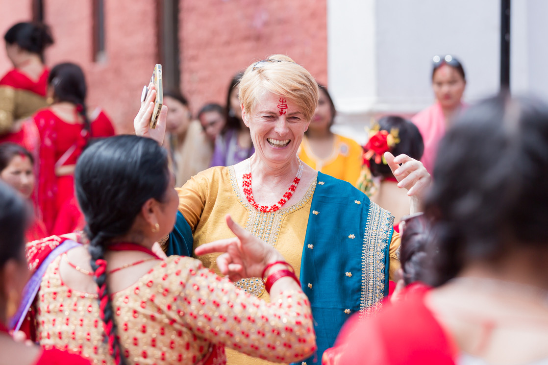 Teej Festivities: Foreigners join the dance (photos)