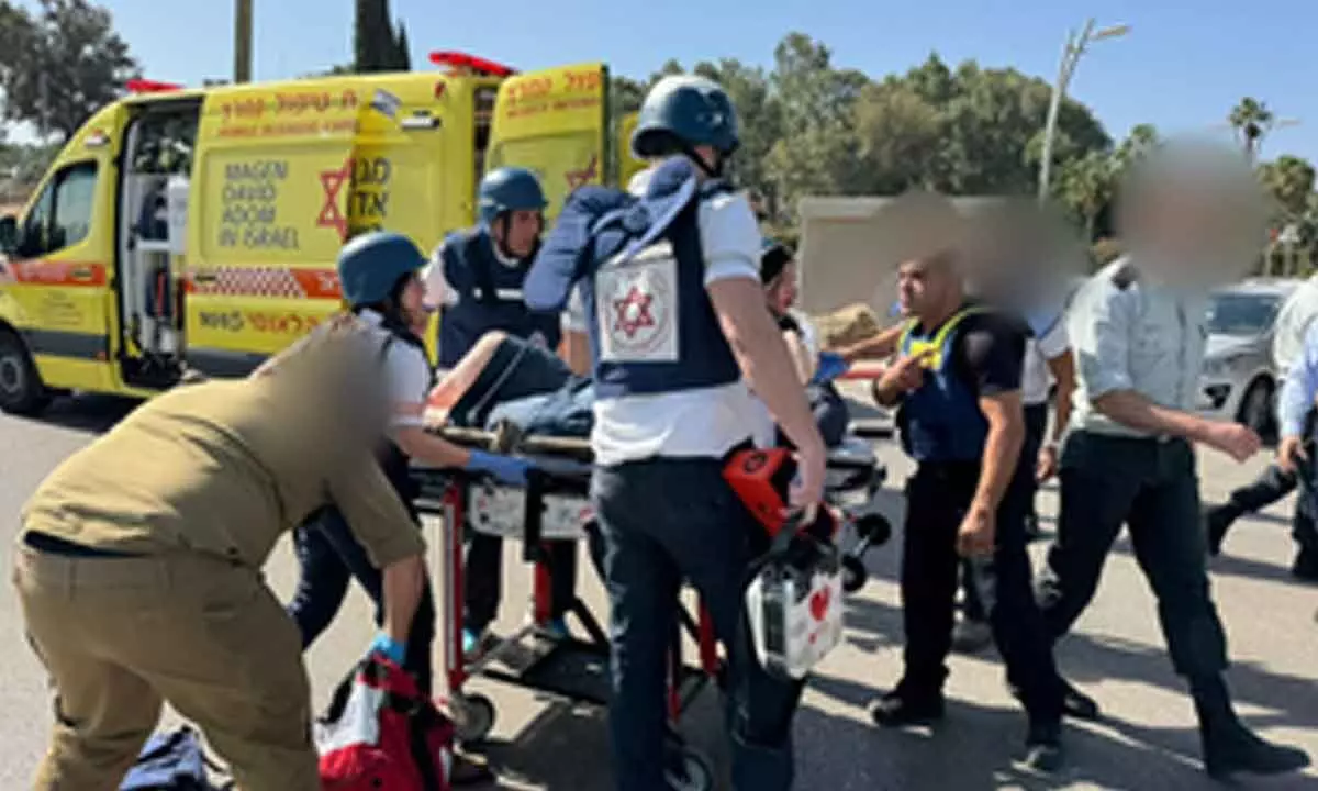 40 injured after truck hits bus stop near Israel’s Tel Aviv