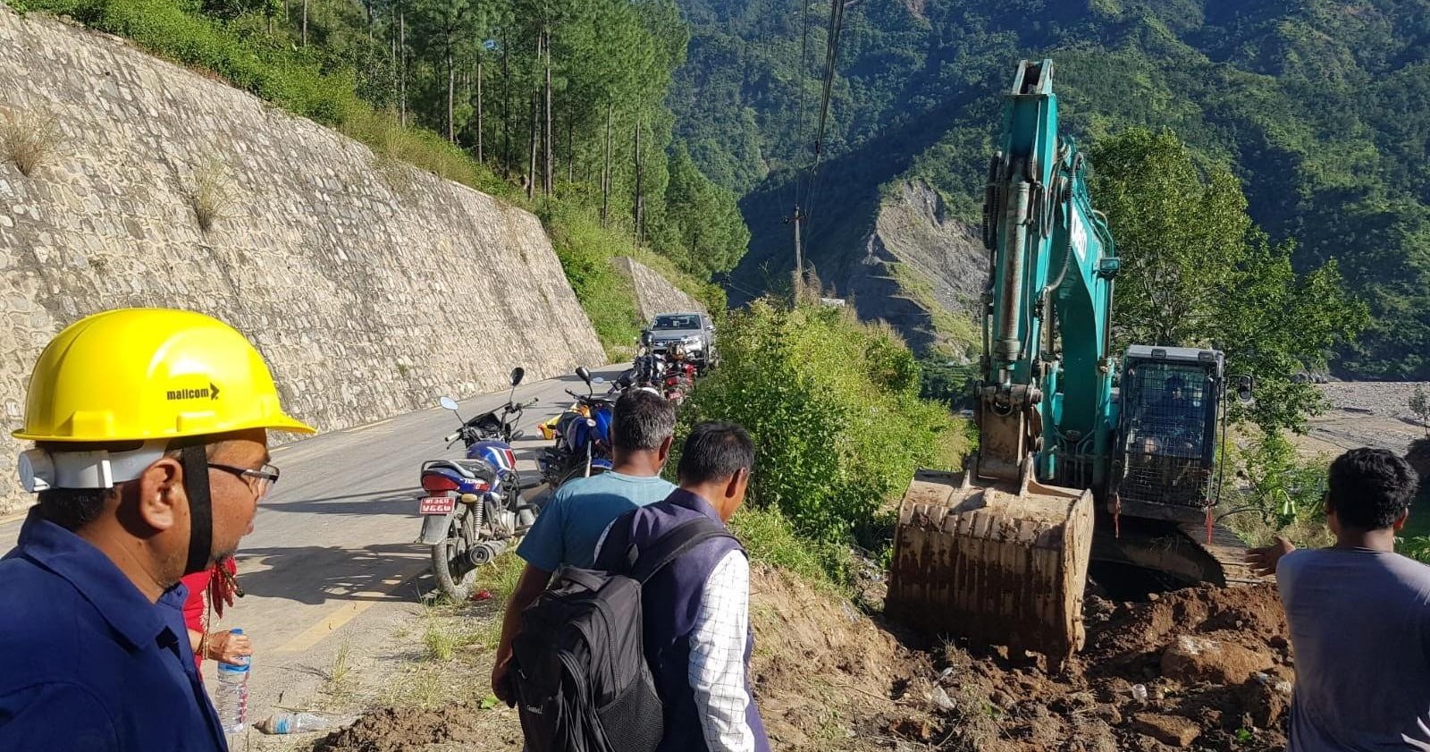 BP highway reopened for Dashain travelers, Roshi River road diversion completed