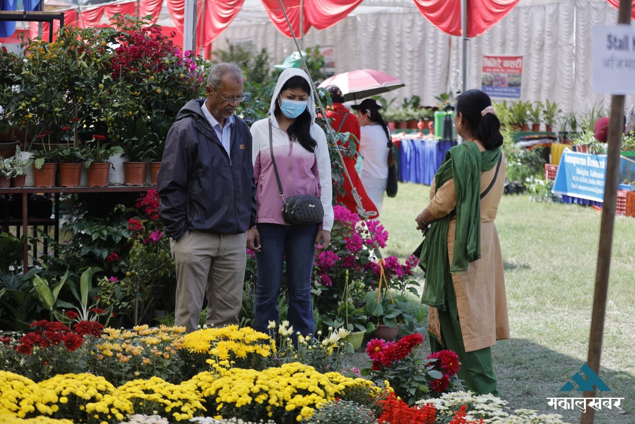 17th Godawari flower fair kicks off in Jawalakhel (photos)