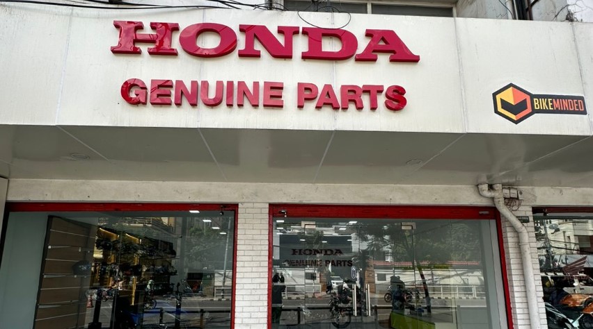 Bike minded named authorized dealer for honda parts at Kantipath