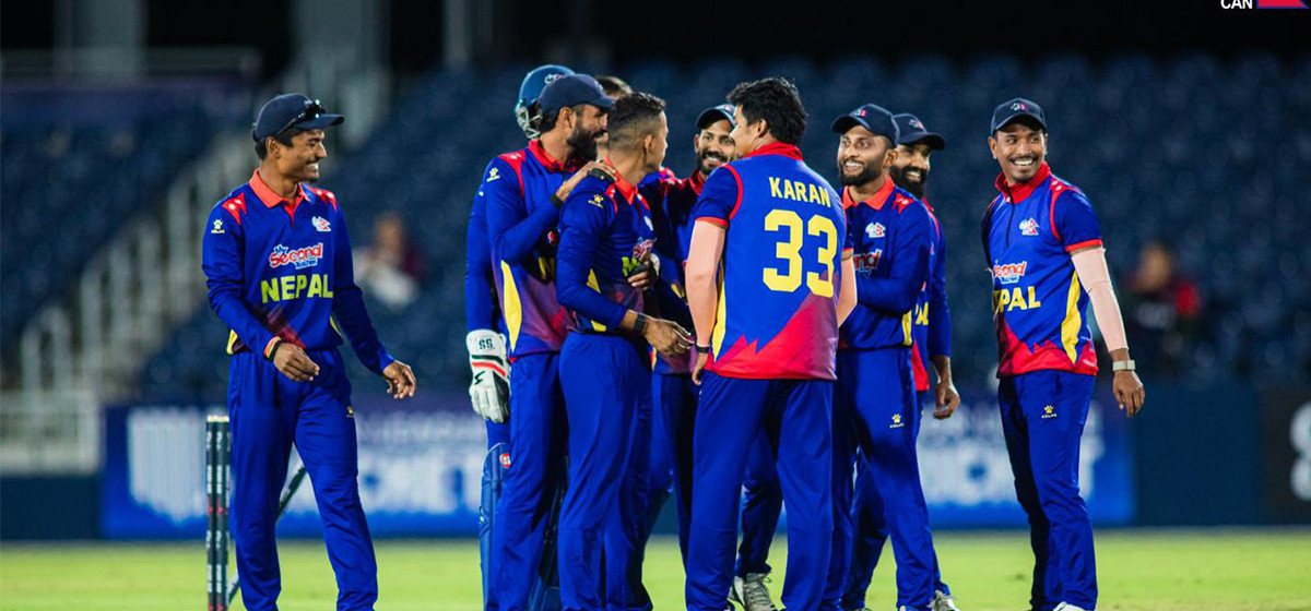 ICC Men’s Cricket World Cup League-2: Nepal plays USA today