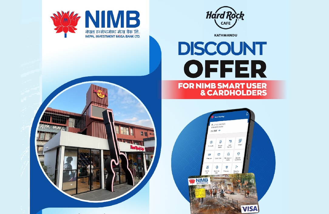 NIMB partners with Hard Rock Cafe to offer 10% discount for customers