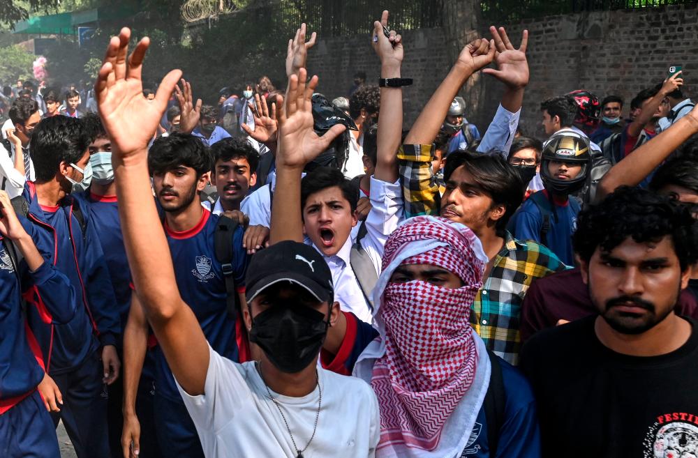 Pakistan province shuts schools, universities amid student unrest