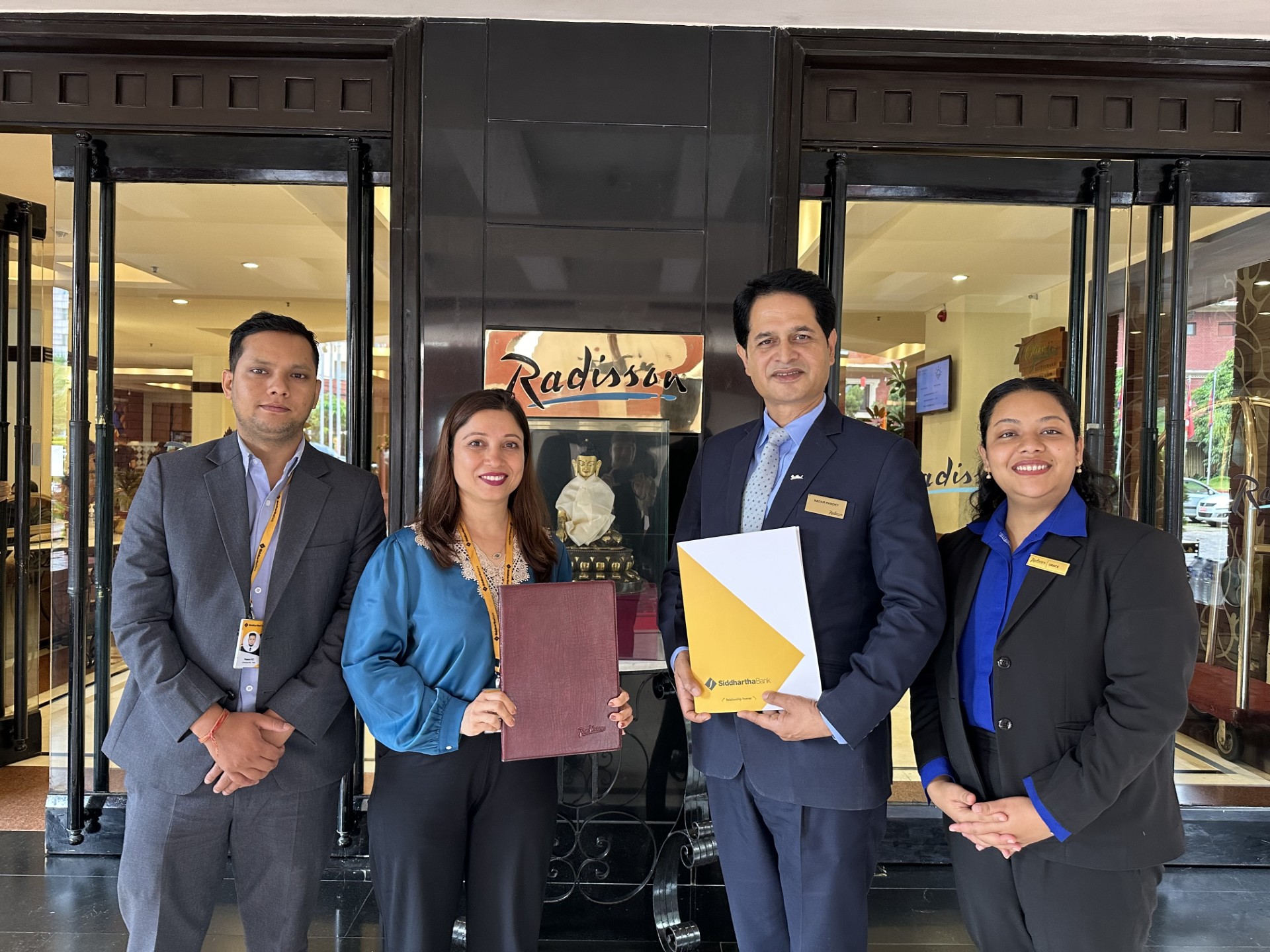 Siddhartha Bank partners with Radisson Hotel to offer up to 20% discounts for customers