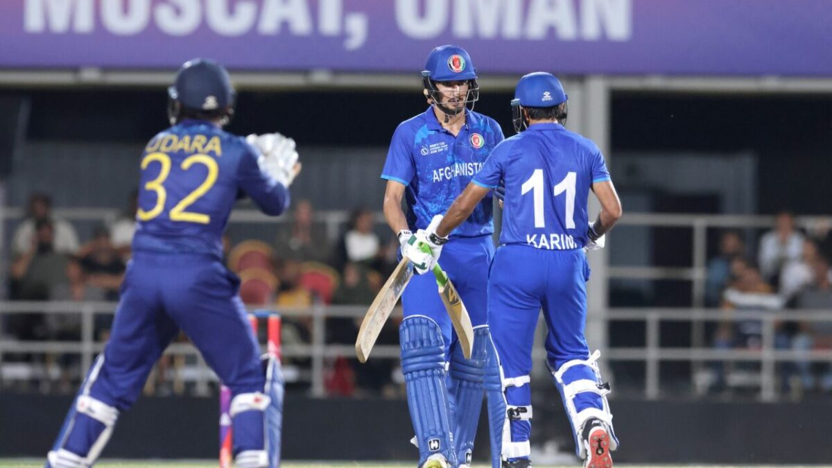 Afghanistan wins Emerging Teams Asia Cup