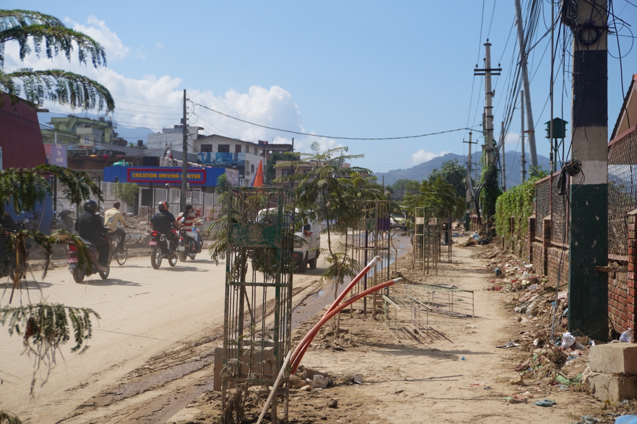 Bagmati Corridor left muddy & unmanageable after severe flooding