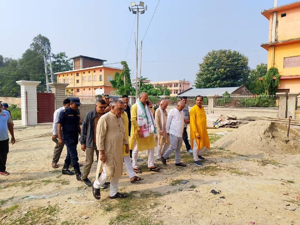 CM Singh inspects under construction building of MDT