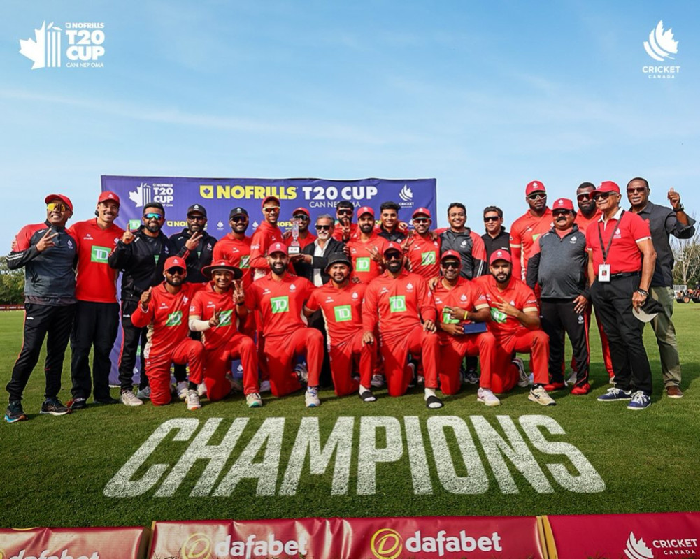 Canada wins Triangular T20 series title