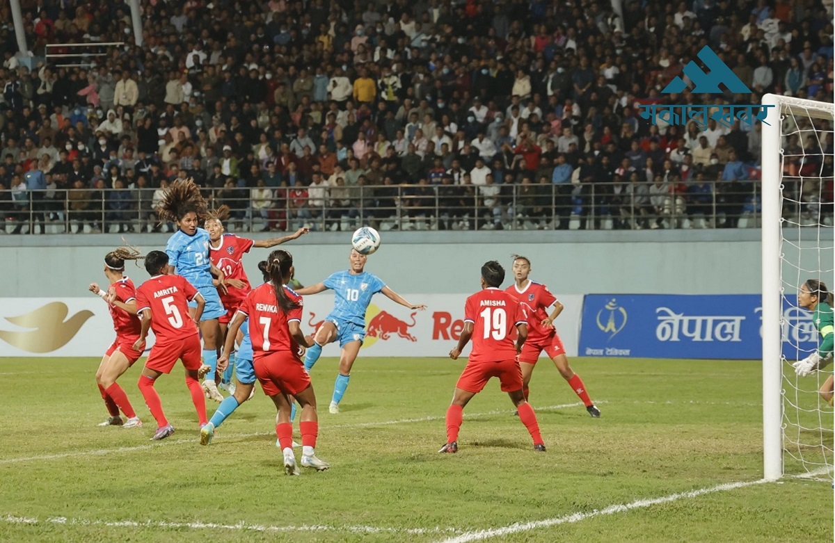 Nepal defeats India in penalty shootout, reaches SAFF Women’s Championship final