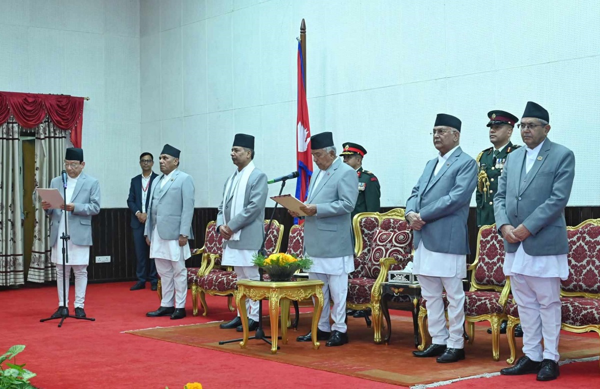 Prakashman Singh Raut sworn in as new Chief Justice