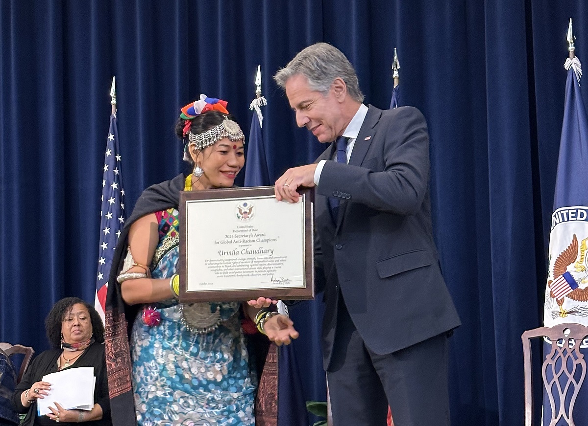 Activist Chaudhary honoured with ‘Global Anti Racism Championship Award’ in USA