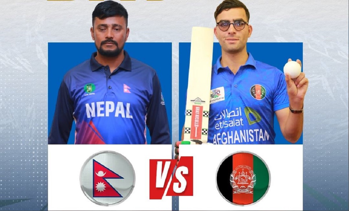 Blind World Cup Cricket: Nepal beats Afghanistan by 108 runs