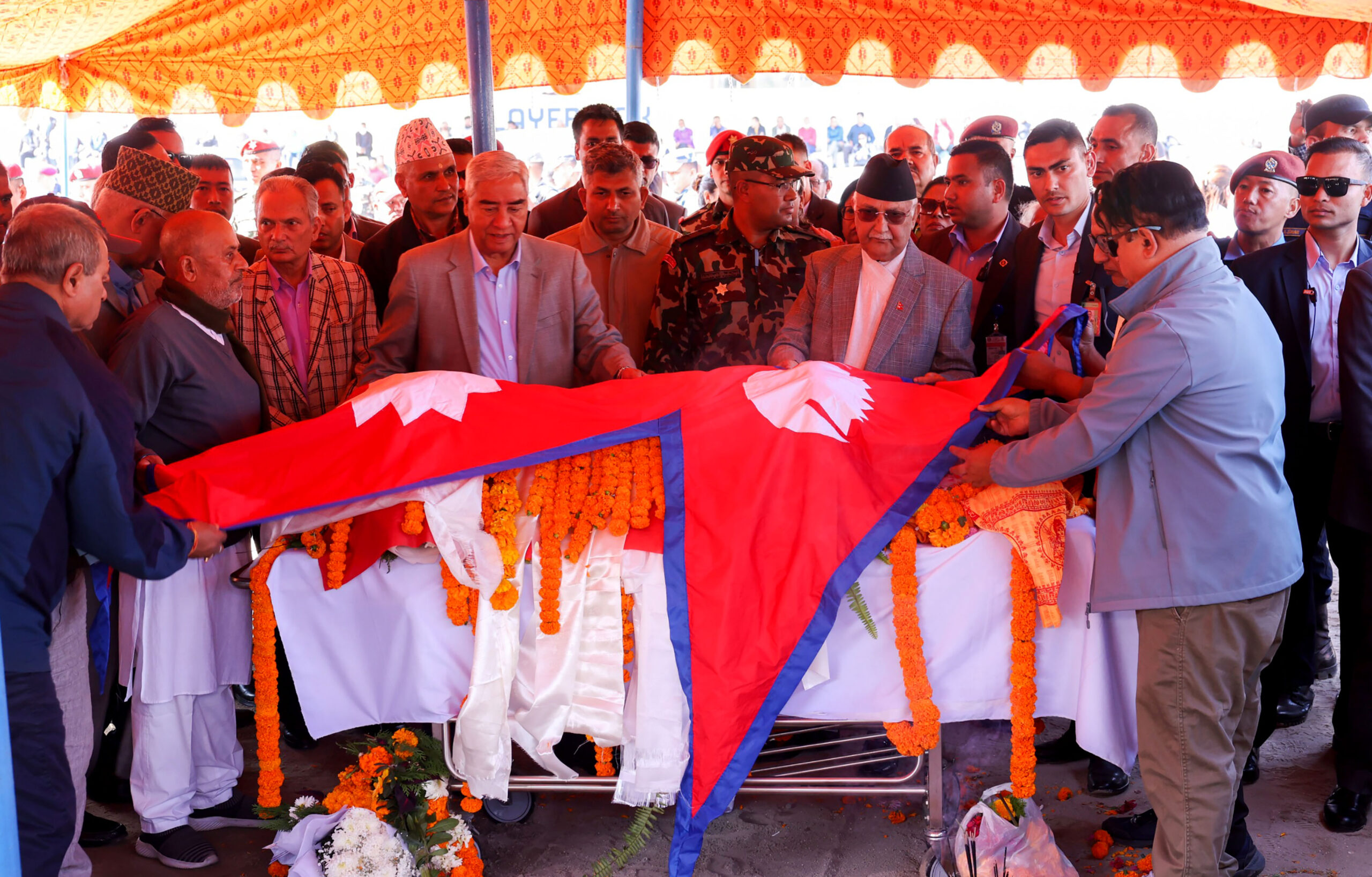 Leaders pay tribute to Former Speaker Damannath Dhungana