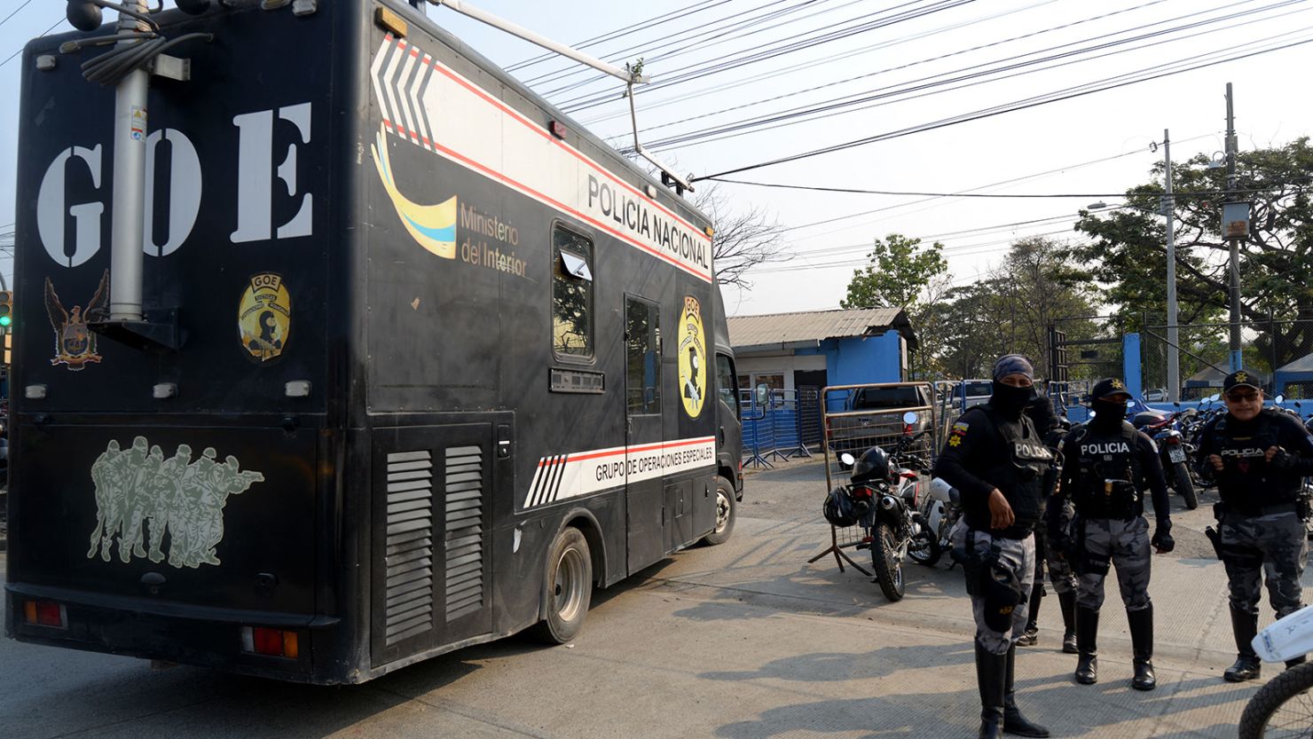 Deadly clashes at Ecuador’s Litoral Penitentiary kill 15 inmates