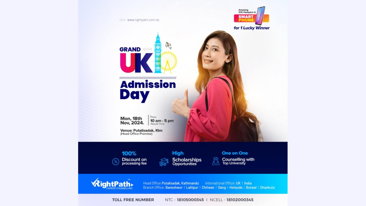 RightPath to host ‘UK Grand Admission Day’ on Nov 18