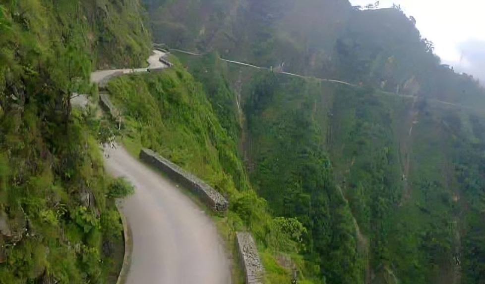 Truck falls 700 meters from hill in Kailali, details unclear