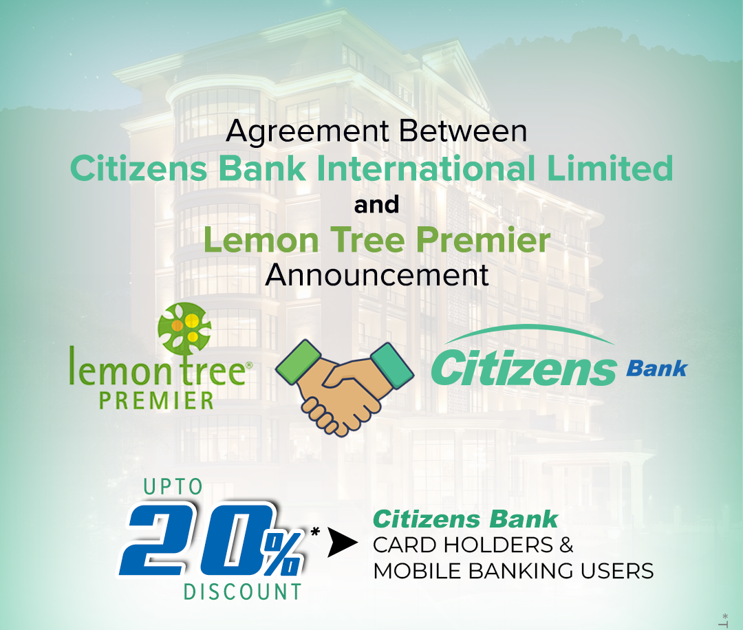 Citizens Bank partners with Lemon Tree Premier to offer up to 20% discount for customers