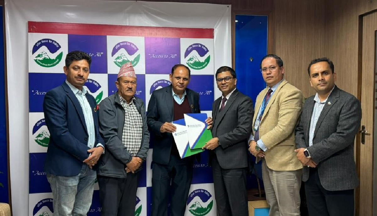 Garima Bank signs agreement with Federation of Electrical Entrepreneurs of Nepal