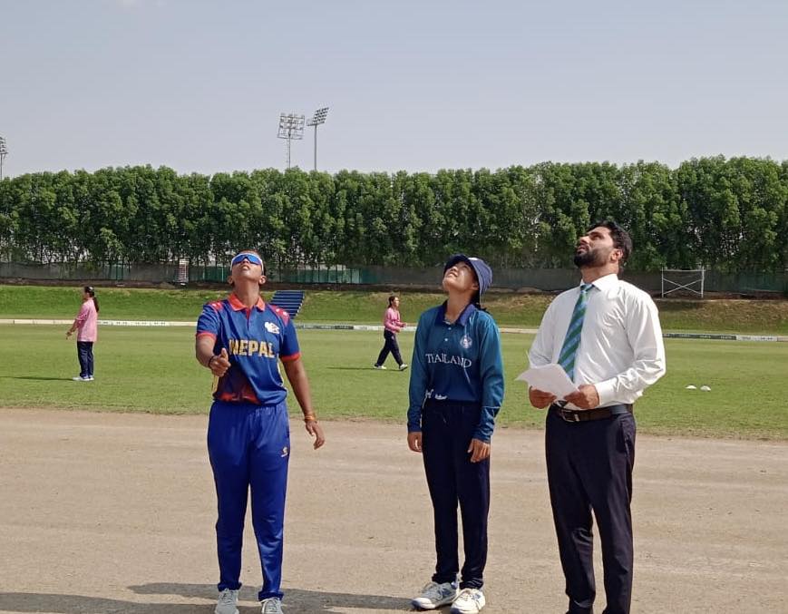 Thailand wins toss, elects to field; Nepal to bat first