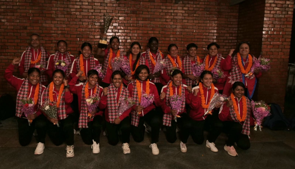 Nepal women’s cricket team gets grand welcome after World Cup qualification (photos)