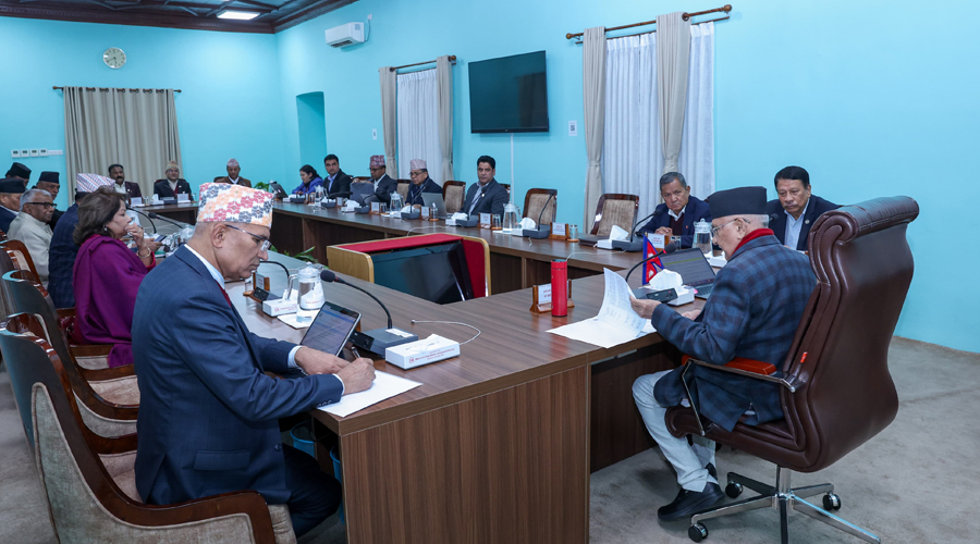 PM Oli calls cabinet meeting before China visit