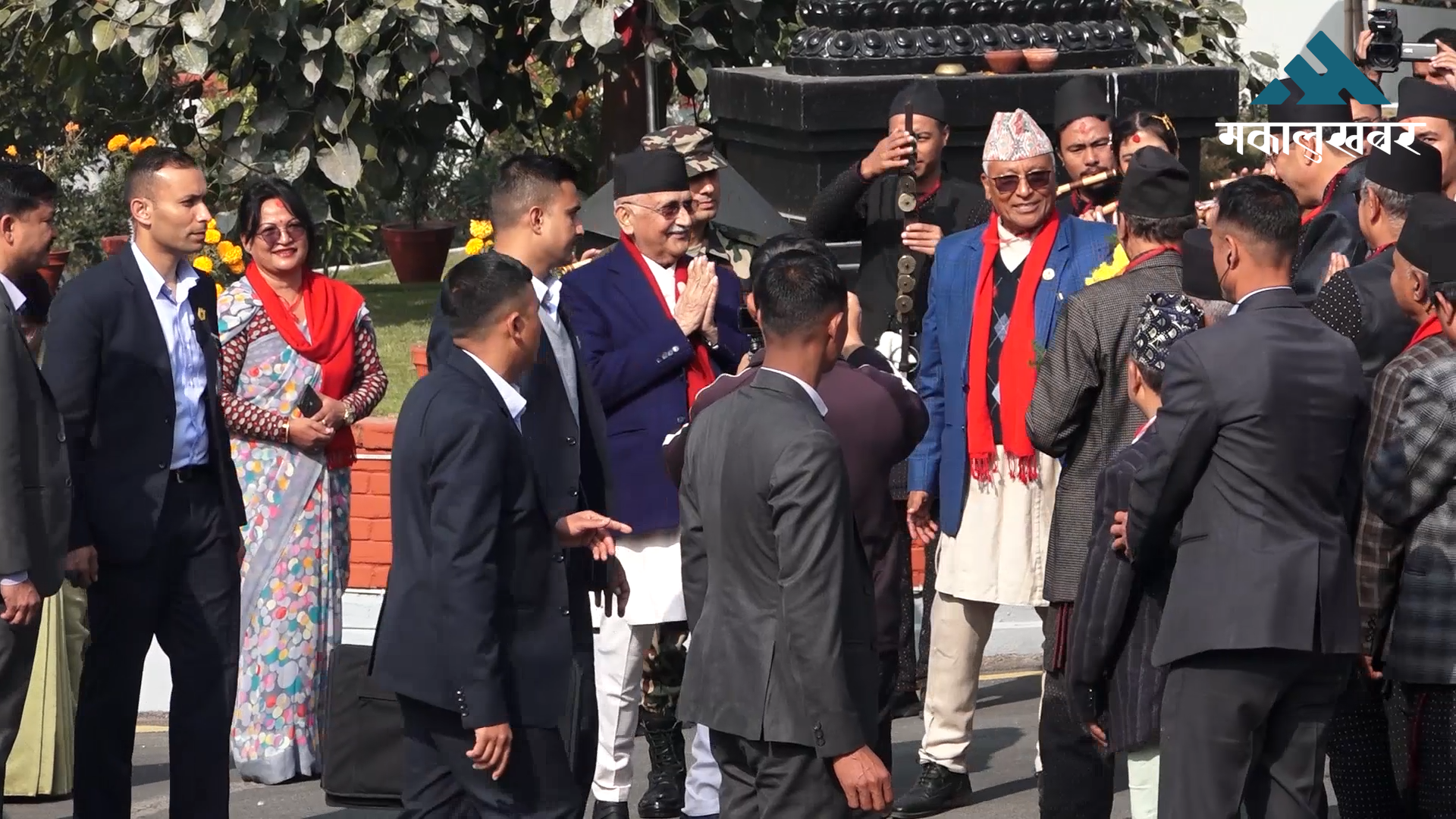 PM Oli invited to 21st National Jyapu Day, praises newar culture as most developed (photos)