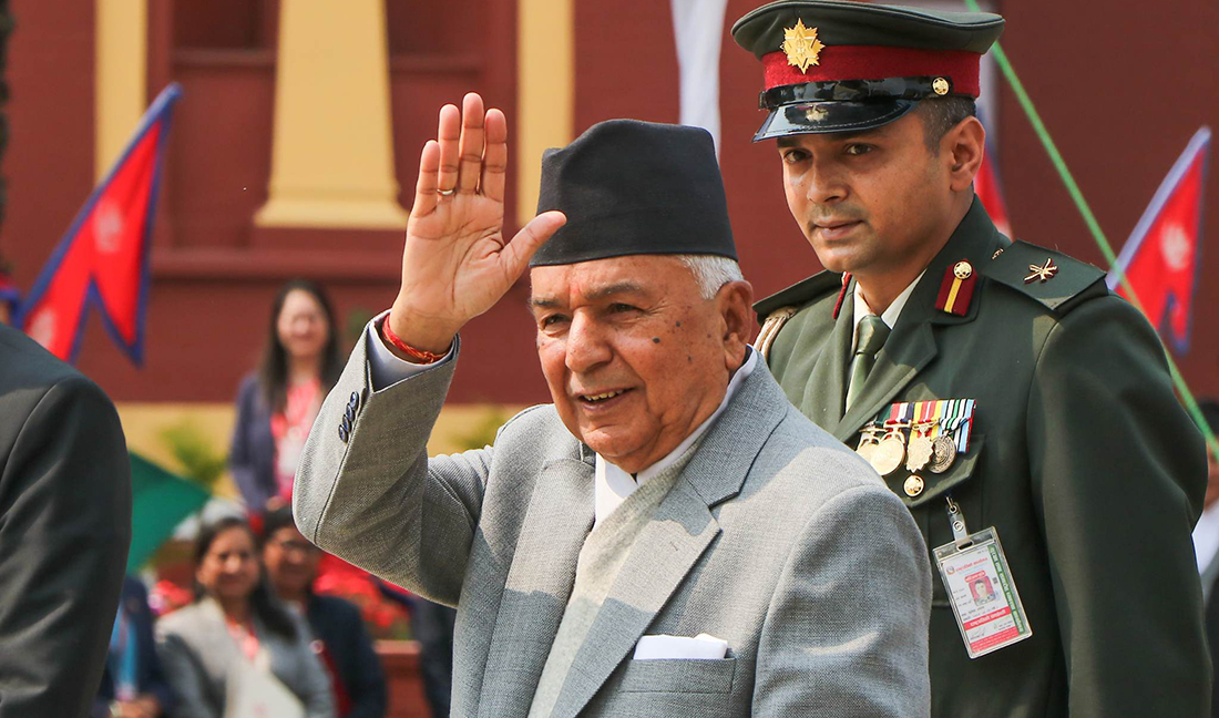 President Paudel departs from Baku