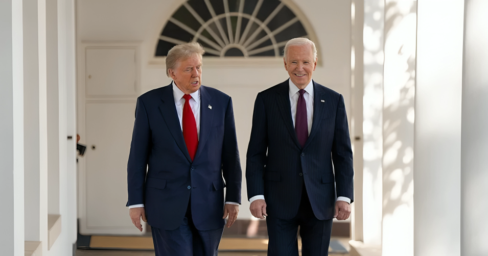 President Joe Biden & President-elect Donald Trump hold White House meeting